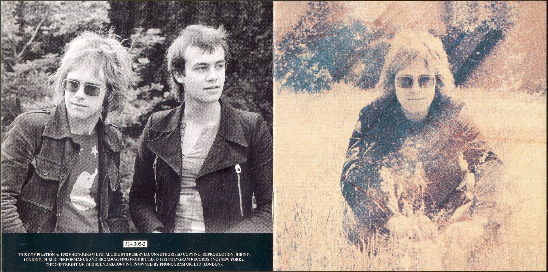 Elton John Rare Masters : Front